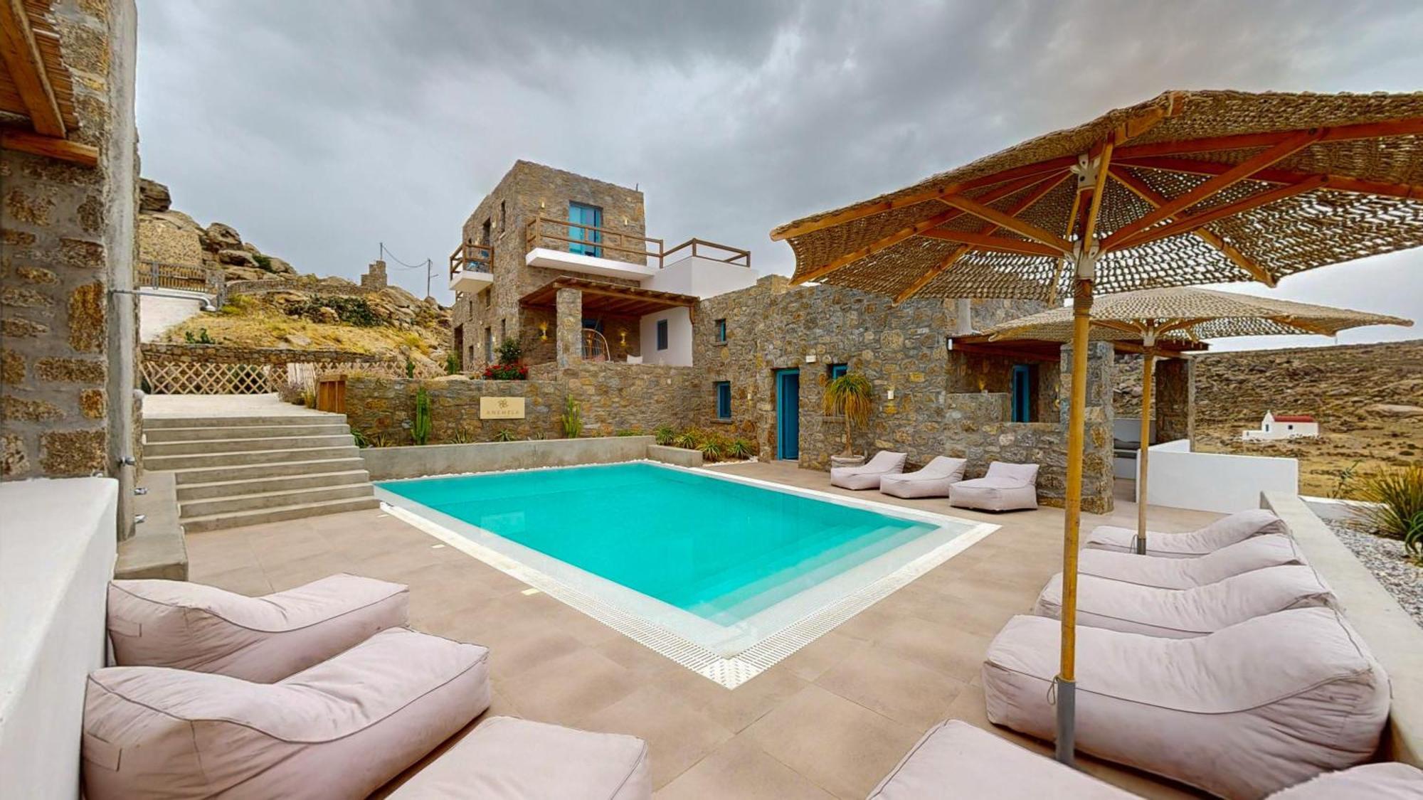 Anemela Villas & Suites Mykonos Agrari  المظهر الخارجي الصورة